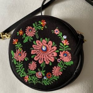 Clare V embroidered bag
